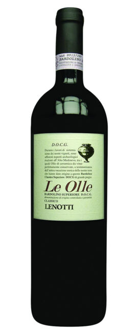 Cantine Lenotti, Le Olle, Bardolino Classico Superiore, 2018